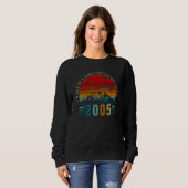 Sweatshirt 17 Ans Mai 2005 17e Anniversaire (Devant entier)