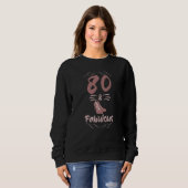 Sweatshirt 1942 Cinquante Et Fabuleux 80e Anniversaire Talons (Devant entier)