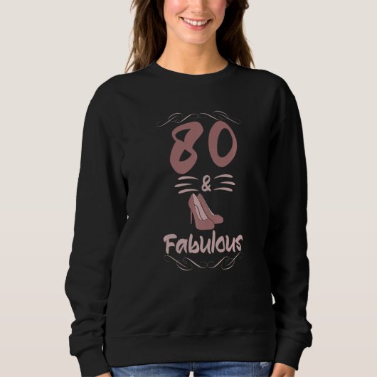 Sweatshirt 1942 Cinquante Et Fabuleux 80e Anniversaire Talons (Devant)