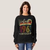 Sweatshirt 1963 59e anniversaire 59 ans sac (Devant entier)