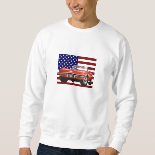 sweatshirt 1965 de corvette (Devant)