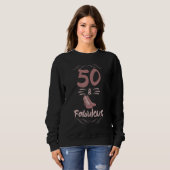 Sweatshirt 1972 Cinquante Et Fabuleux 50e Anniversaire Talons (Devant entier)