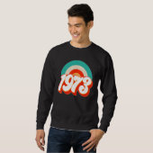 Sweatshirt 1973 Pro Choice Pro Roe V Rainbow Feminist (Devant entier)