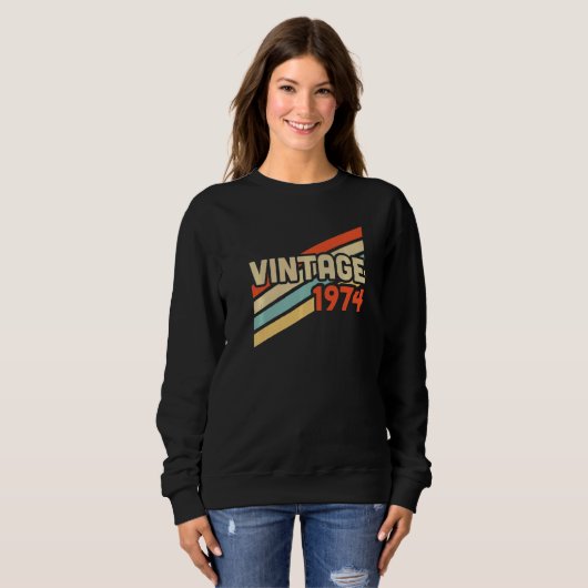 Sweatshirt 1974 vintage (Devant entier)