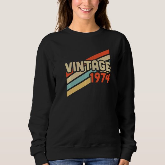 Sweatshirt 1974 vintage (Devant)