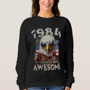 Sweatshirt 1984 41e anniversaire extraordinaire depuis 41 ans