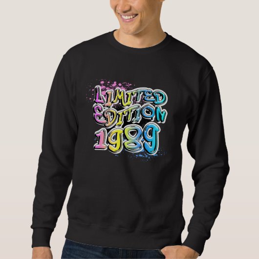 Sweatshirt 1989 Graffiti 1 (Devant)