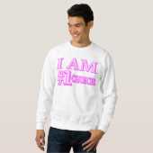 Sweatshirt "#1 CHOICE" Mignonne Conception d'expression. Comm (Devant entier)