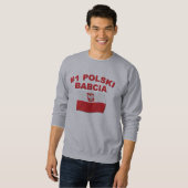 Sweatshirt #1 Polski Babcia (Devant entier)