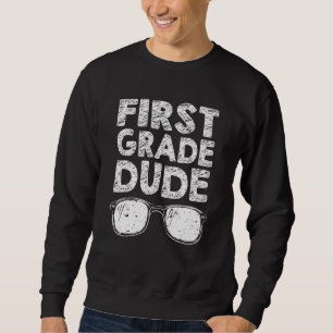 Sweatshirt 1ère année Dué Retour à l'école Premier jour de 1è
