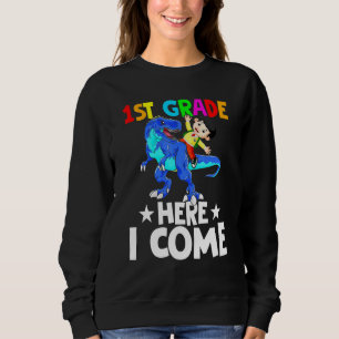 Sweatshirt 1ère année ici Je viens maternelle Graduation T Re