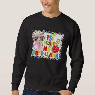 Sweatshirt 1ère année No Prob-Llama Enseignant Premier jour