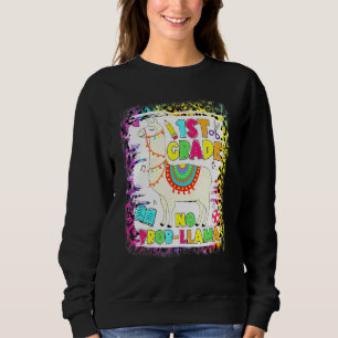 Sweatshirt 1ère année No Prob-Llama Enseignant Premier jour