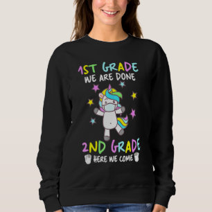 Sweatshirt 1ère année Nous sommes fait 2e année Unicorn Gradu