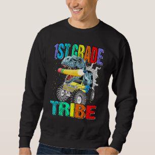 Sweatshirt 1ère catégorie Monster Truck Dinosaur