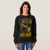 Sweatshirt 1st Day of 3rd Grade Back to School Furture Class  (Devant entier)