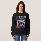 Sweatshirt 1st Grade Level Complete Happy Last Day Of School (Devant entier)