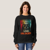 Sweatshirt 1st Grade Level Unlocked Back To School First Grad (Devant entier)