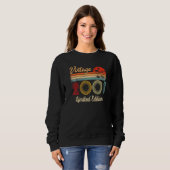 Sweatshirt 2001 21e anniversaire 21 ans (Devant entier)