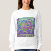 Sweatshirt 2017 des norses de cheval de mode de (Devant)