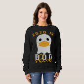 Sweatshirt 2020 Is Boo Sheet Halloween In Quarantine Costume  (Devant entier)