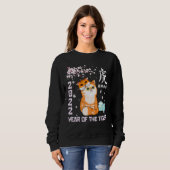 Sweatshirt 2022 Année Du Tigre Pour Les Femmes Cat Enfant (Devant entier)