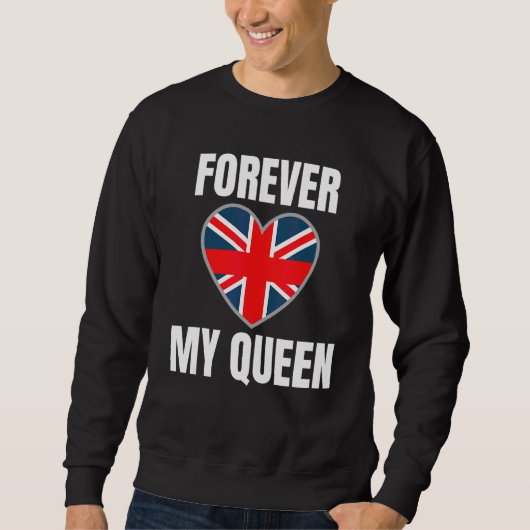 Sweatshirt 2022 Forever My Queen British Pride Appréciation E (Devant)