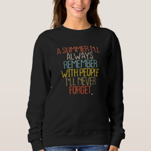 Sweatshirt 2022 Graphic Friends Beach Été Activités été