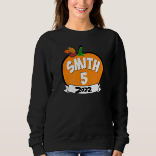 Sweatshirt 2022 Réunion de la famille Smith Arbre Fêtes de Sm