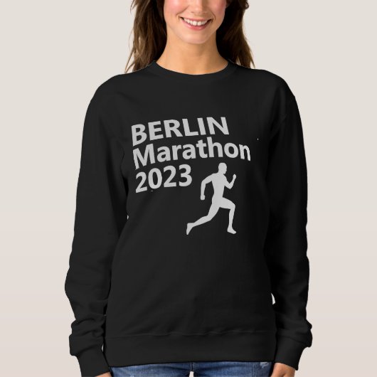 Sweatshirt 2023 Berlin Marathon Germany German City Run Kilom (Devant)