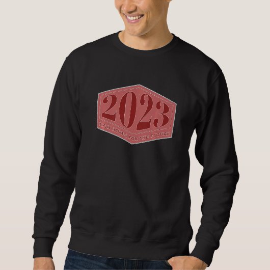 Sweatshirt 2023 Perspectives Positives Futures Pour 2023 Semb (Devant)