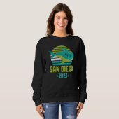 Sweatshirt 2023 San Diego California Shark (Devant entier)