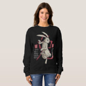 Sweatshirt 2023 Year of the Rabbit Chinese New Year Lunar Bun (Devant entier)