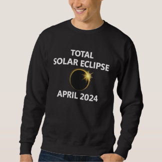 Sweatshirt 2024 April Solar Eclipse New Hampshire Maine Conne