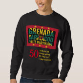 Sweatshirt 2024 GRENADA - 50e anniversaire de l'indépendance (Devant)