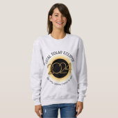 Sweatshirt 2024 TOTAL ÉLIPSE SOLAIRE Dans Le Dieu Début (Devant entier)