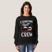 Sweatshirt 2026 Camping Crew Family Camping Trip Group Carab (Devant entier)