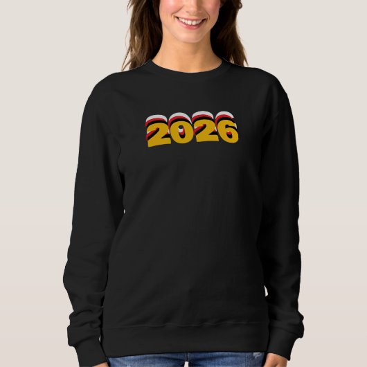 Sweatshirt 2026 tee (Devant)