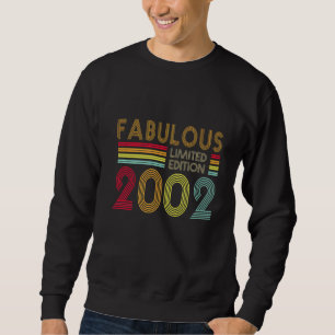 Sweatshirt 20 Ans Retro Fabuleux 2002 Editon 20e Anniversaire