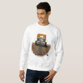 Sweatshirt 20e anniversaire du Mariage (Devant entier)