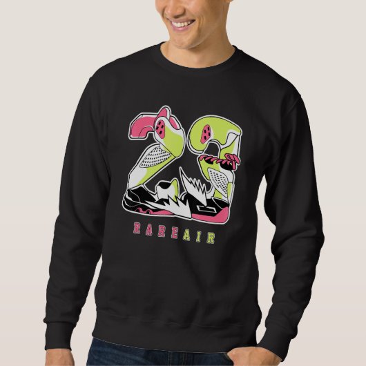 Sweatshirt 23 Dégoulinant Cœur Citron 4s Correspondants (Devant)