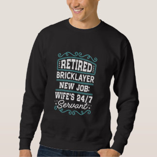 Sweatshirt 247 Servante de la nouvelle femme de travail de br