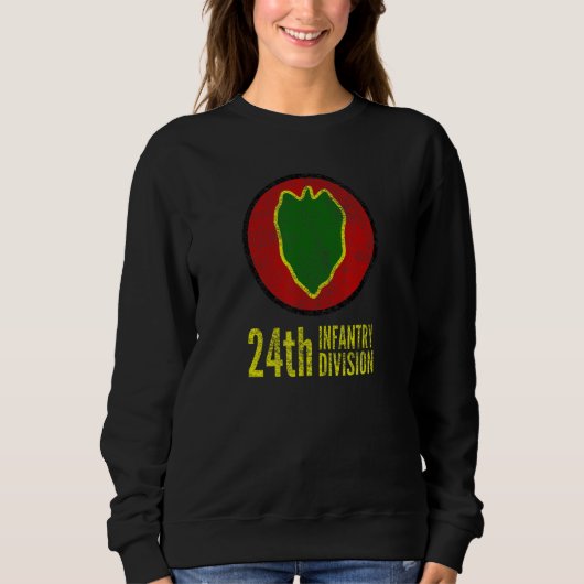 Sweatshirt 24e division d'infanterie Vingt-quatrième armée 2 (Devant)