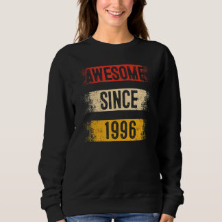 Sweatshirt 27 Ans Awesome depuis 1996 27e anniversaire