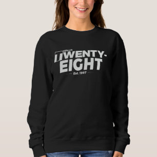 Sweatshirt 28e anniversaire - Bonjour Vingt-Huit - établie
