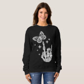 Sweatshirt 2 Side Groovy Weird Moms Build Character Overstimu (Devant entier)