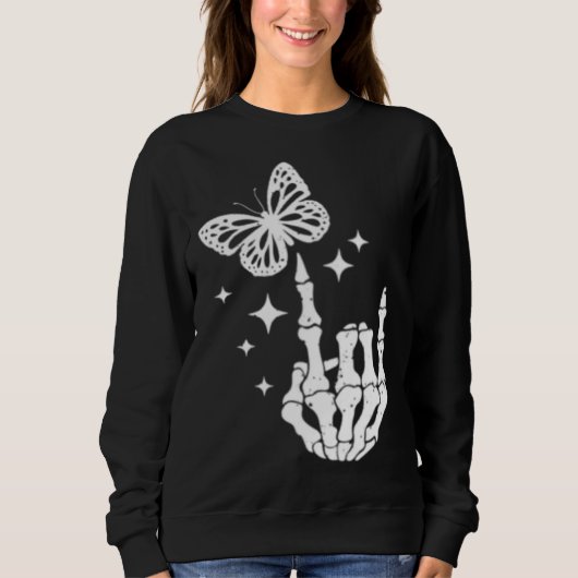 Sweatshirt 2 Side Groovy Weird Moms Build Character Overstimu (Devant)