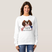 Sweatshirt 2e amendement Oreiller (Devant entier)