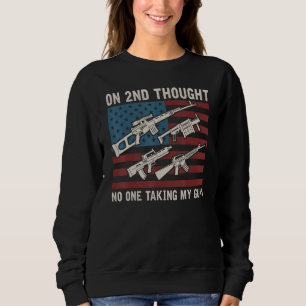 Sweatshirt 2e amendement Personne ne prend le propriétaire de