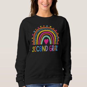 Sweatshirt 2e année Rainbow Girls Boys Teacher Team 2e G